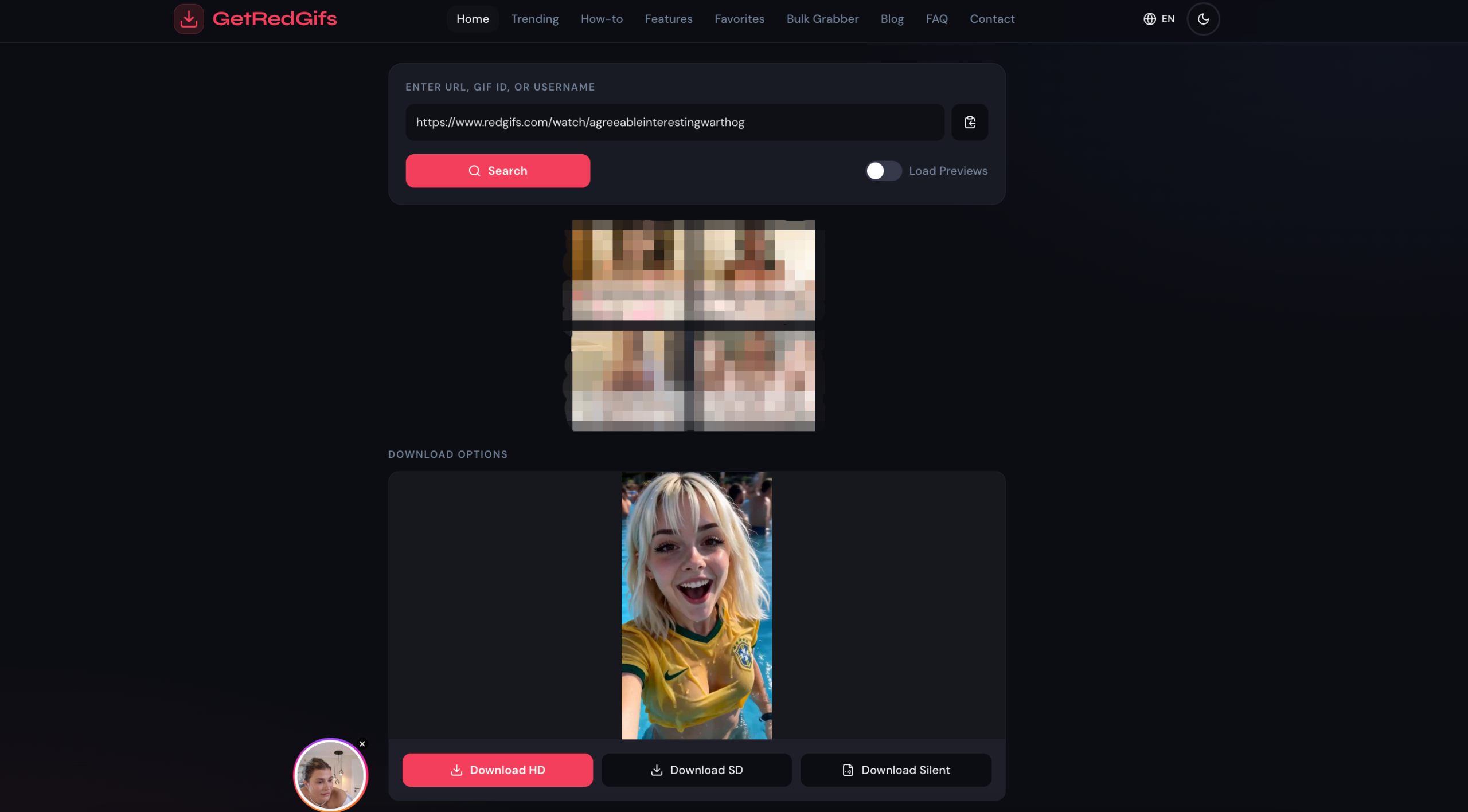 download redgifs video with online downloader