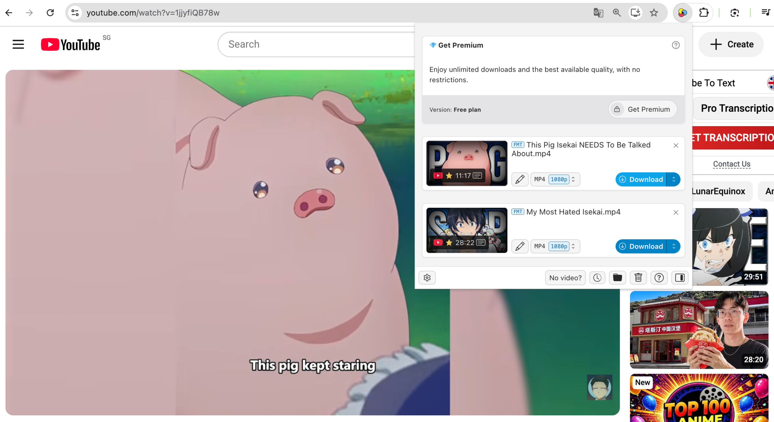 download tube to mp4 with extension
