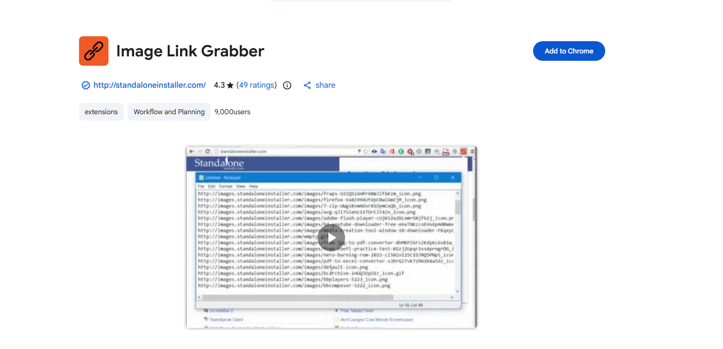 image link grabber