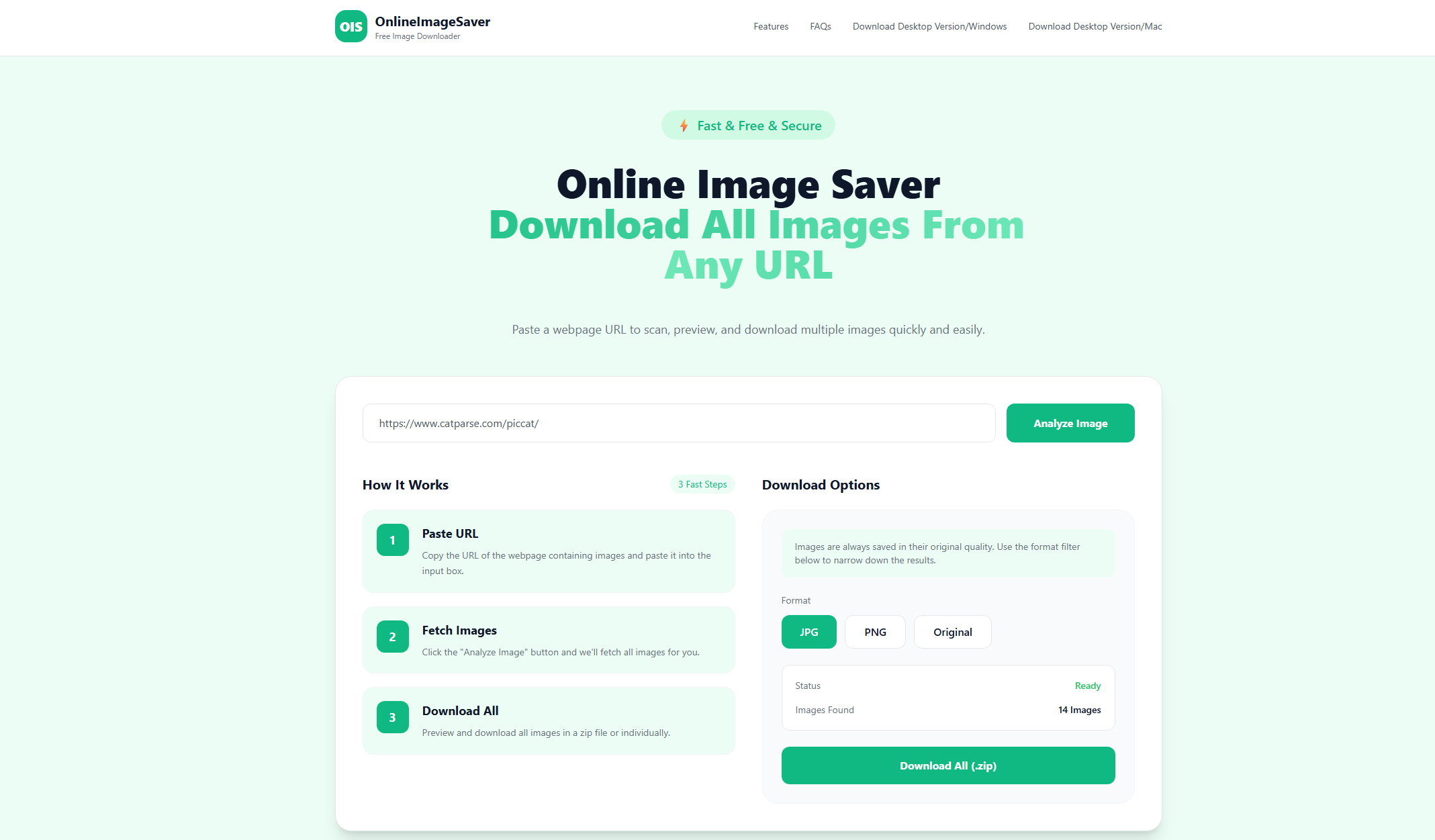 online image saver download piccat website images